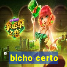 bicho certo